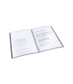 Carpeta esselte escaparate vivida 20 fundas polipropileno tapa flexible din a4 color negro