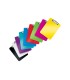 Carpeta leitz wow plastico rigido din a4 con pinza superior color amarillo