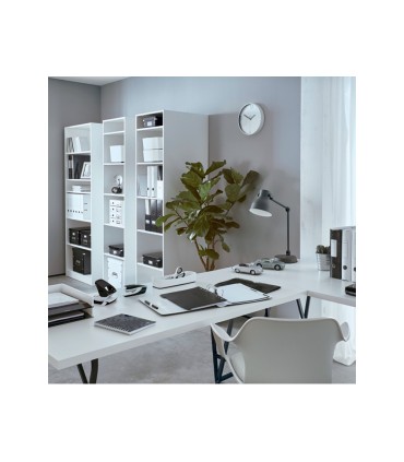Carpeta leitz wow plastico rigido din a4 con pinza superior color amarillo