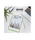 Carpeta leitz wow plastico rigido din a4 con pinza superior color verde