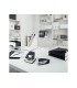 Carpeta leitz wow plastico rigido din a4 con pinza superior color negro
