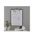 Carpeta leitz wow plastico rigido din a4 con pinza superior color negro