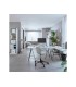 Carpeta leitz wow plastico rigido din a4 con pinza superior color blanco