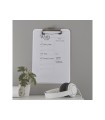 Carpeta leitz wow plastico rigido din a4 con pinza superior color blanco
