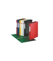 Carpeta esselte 4 anillas 25 mm din a4 plastico forrado color negro