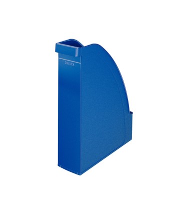 Revistero leitz plus plastico lomo 70 mm color azul 78x300x278 mm
