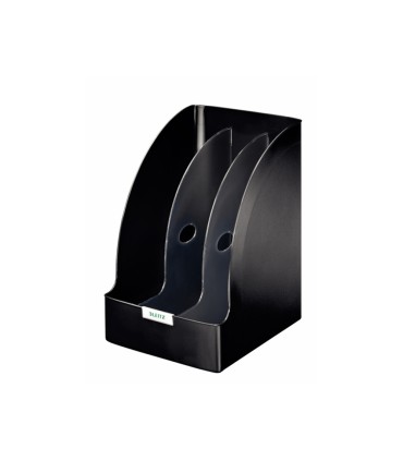 Revistero leitz exclusive plus jumbo poliestireno color negro 213x321x250 mm