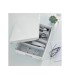 Caja de almacenamiento leitz clickstore mediana color blanco 280x100x370 mm