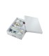 Caja de almacenamiento leitz clickstore mediana color blanco 280x100x370 mm
