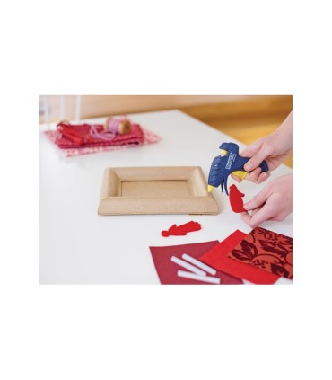 Barra termofusible rapid cola universal 7 mm diametro x 90 mm alto blister de 36 unidades
