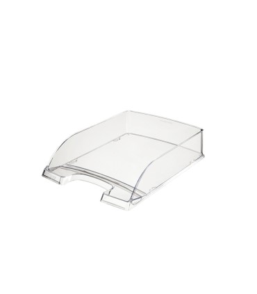 Bandeja sobremesa plastico leitz plus standard color cristal 255x357x70 mm