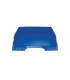 Bandeja sobremesa plastico leitz plus standard color azul 255x357x70 mm