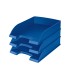 Bandeja sobremesa plastico leitz plus standard color azul 255x357x70 mm