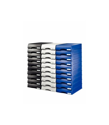 Bandeja sobremesa leitz plus cajon color negro 255x70x376 mm