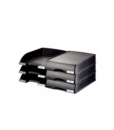 Bandeja sobremesa leitz plus cajon color negro 255x70x376 mm