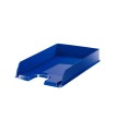 Bandeja sobremesa plastico esselte vivida color azul oscuro 254x350x61 mm