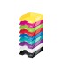 Bandeja sobremesa plastico leitz wow color fucsia 255x357x70 mm