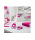 Bandeja sobremesa plastico leitz wow color fucsia 255x357x70 mm
