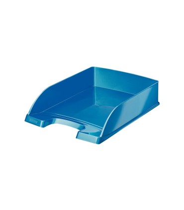 Bandeja sobremesa plastico leitz wow color azul 255x357x70 mm