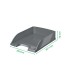 Bandeja sobremesa plastico leitz wow color azul 255x357x70 mm