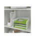 Bandeja sobremesa plastico leitz wow dual blanco verde 267x49x336 mm