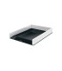 Bandeja sobremesa plastico leitz wow dual blanco negro 267x49x336 mm