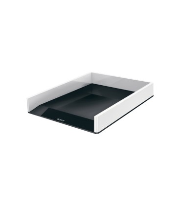 Bandeja sobremesa plastico leitz wow dual blanco negro 267x49x336 mm