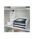 Bandeja sobremesa plastico leitz wow dual blanco negro 267x49x336 mm