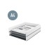 Bandeja sobremesa plastico leitz wow dual blanco negro 267x49x336 mm