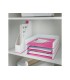 Bandeja sobremesa plastico leitz wow dual blanco fucsia 267x49x336 mm