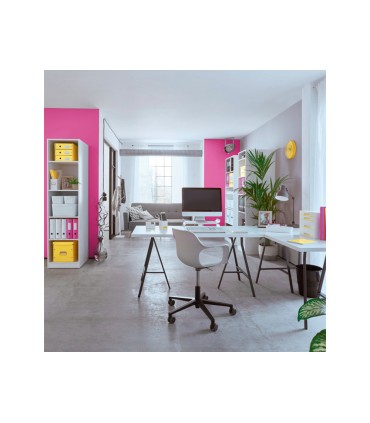 Bandeja sobremesa plastico leitz wow dual blanco fucsia 267x49x336 mm