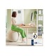 Balon de asiento leitz active 65 cm antideslizante color gris