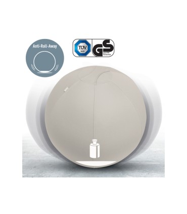 Balon de asiento leitz active 65 cm antideslizante color gris