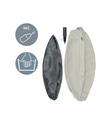 Balon de asiento leitz active 65 cm antideslizante color gris