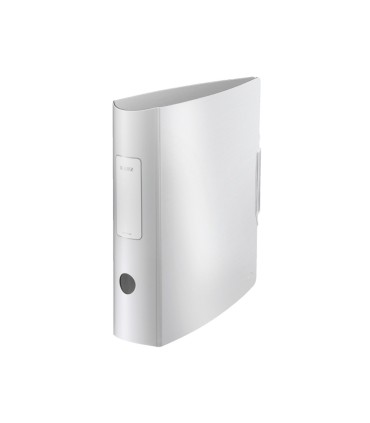 Archivador de palanca leitz active solid polyfoam 180 din a4 lomo 82 mm color blanco artico
