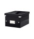 Caja de almacenamiento leitz clickstore pequena color negro 216x160x282 mm