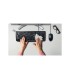 Raton kensington optico pro fit 3 botones 1600 dpi lavable con cable color negro