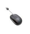Raton kensington optico pro fit 3 botones 1000 dpi con cable retractilcolor negro