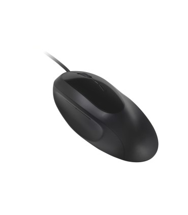 Raton kensington optico pro fit ergo 5 botones 3200 dpi con cable color negro
