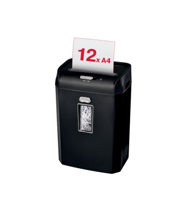 Destructora de documentos rexel promax qs res1123 p2 capacidad de corte 12 hojas destruye grapas clips y