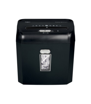 Destructora de documentos rexel promax qs rps812 p2 capacidad de corte 8 hojas destruye grapas clips y