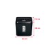 Destructora de documentos rexel promax qs rps812 p2 capacidad de corte 8 hojas destruye grapas clips y