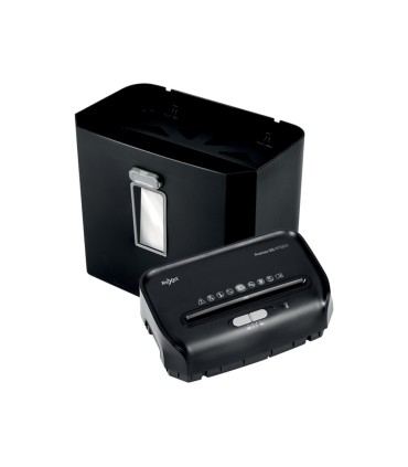 Destructora de documentos rexel promax qs rps812 p2 capacidad de corte 8 hojas destruye grapas clips y