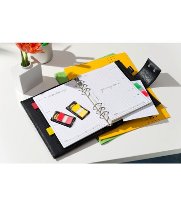 Banderitas separadoras post it 680 dispensador 50 hojas 4 colores surtidos 2 dispensadores 684 flecha 2