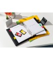 Banderitas separadoras post-it 680 dispensador 50 hojas 4 colores surtidos + 2 dispensadores 684 flecha 2