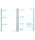 Agenda espiral additio escolar planet din a5 semana vista 128 paginas tapa polipropileno 150x210 mm