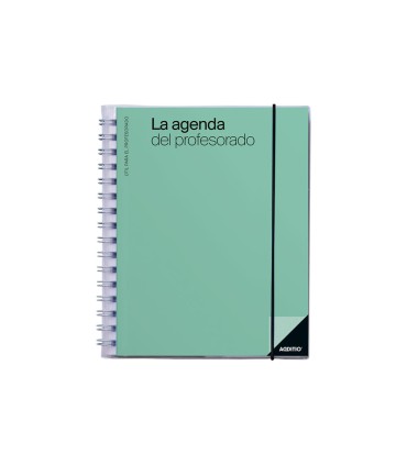 Agenda del profesor additio planificacion trimestral semana vista 165 x 215 cm color lila
