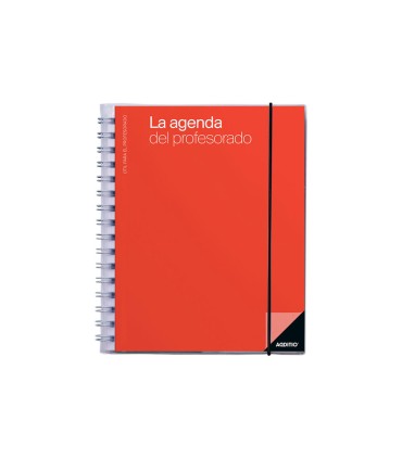 Agenda del profesor additio planificacion trimestral semana vista 165 x 215 cm color lila