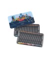 Lapices de colores derwent procolour caja metalica de 72 unidades colores surtidos