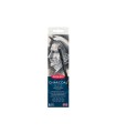 Lapices carboncillo derwent charcoal caja de 6 unidades surtidas